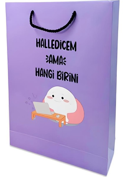 Halledicem Ama Hangi Birinitasarımlı Karton Kutulu Set