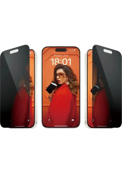 iPhone 15 Pro Max Uwf Privacy Wa Hayalet Cam Ekran Koruyucu modelleri