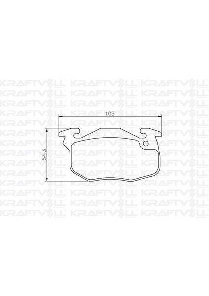 On Fren Balatası R9 Ym R19 Clıo Iıı Express Saxo 1.0ı.1.1ı.1.4ı Saxo P106 P306 P405