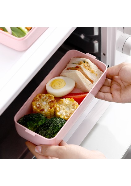 3'ü 1 Arada Bölmeli Sızdırmaz Istiflenebilir Yemek Beslenme Kutusu 1l (Yurt Dışından) fiyatları