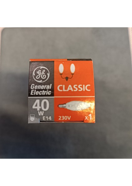 General Elektrik 40W Ampul E14 modelleri