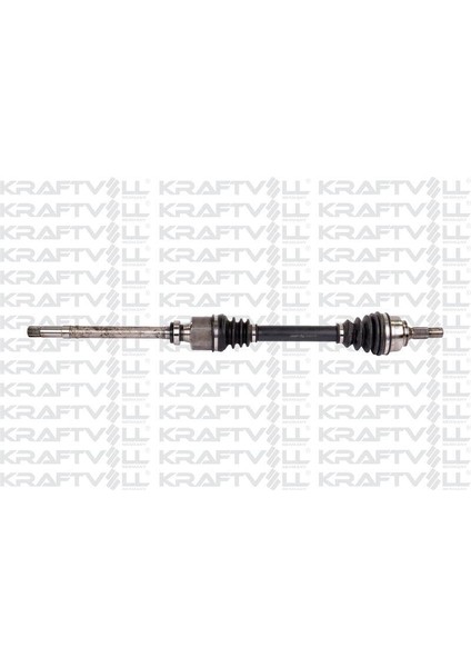 Aks On Sag Komple 306 Em Ym Dıs Freze 25 Ic Freze 22 Uzunluk 879.5MM TU5JP 1.6 8V Abssız 9301