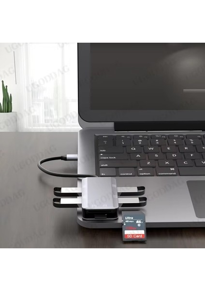 Çoklayıcı Adaptör 6 In 1 USB To USB A, Sd Kart Tf Kart Macbook Uyumlu Çevirici Adaptör Çok Portlu Çoklayıcı 6 In 1 USB Hub ZR786 fiyatları