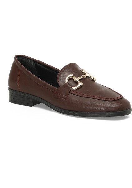 24K-516 4pr Bordo Kadın Loafer