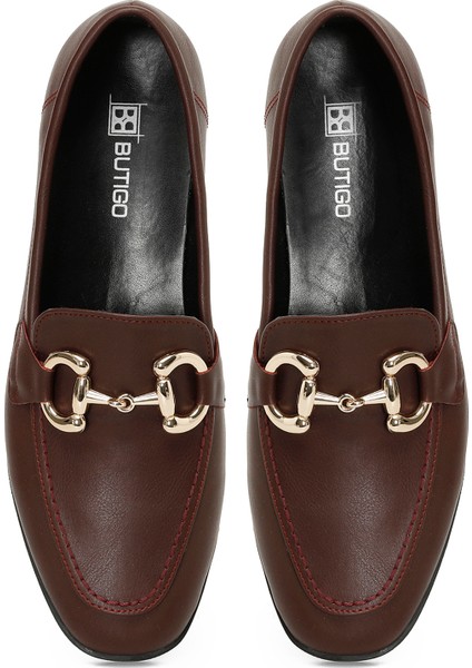 24K-516 4pr Bordo Kadın Loafer