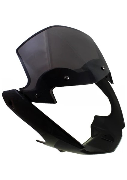 Yamaha Ybr-K Esd Far Muhafaza ve Camı Siyah