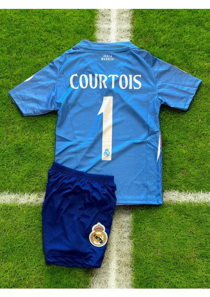 Yeni Sezon Real Madrid Courtoıs Çocuk Kaleci Forması