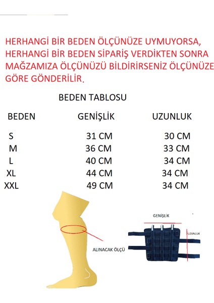 Sap Buzağı Desteği,destek Bandı 3 Metal