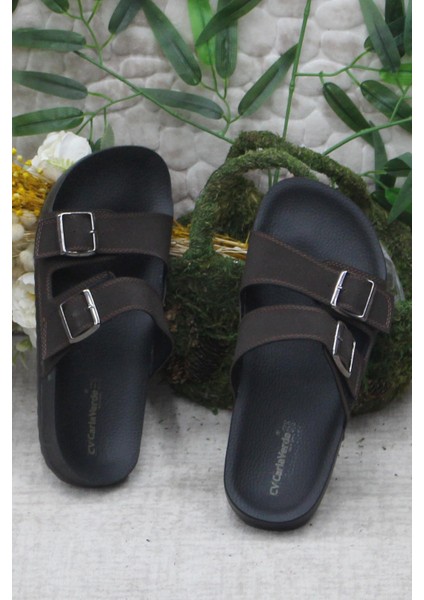 Fort 206005 Kahve Rahat Esnek Anatomik Erkek Terlik indirimleri