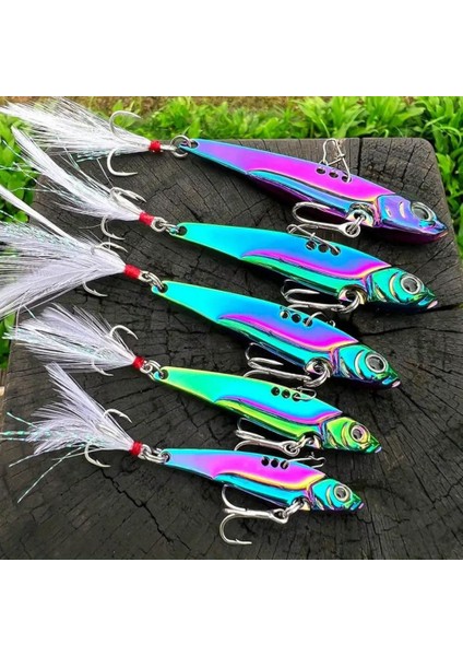 Yapay Yem 15GRAM / 6,8 C.m Çok Renkli Spin, Rapala, Jig Yem, Zoka Yem, Alabalık, Çinekop, Levrek, Lüfer, Palamut, Zargana, Turna, Zoka Yem