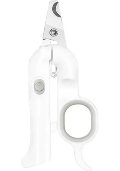 LED Işıklı Köpek Tırnak Makası Gri 14 x 6 cm