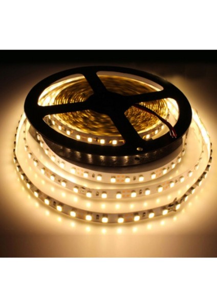 Sarı CT4481 10 Çip Şerit LED Iç Mekan 5 mt Günışığı CT-4481 Günışığı