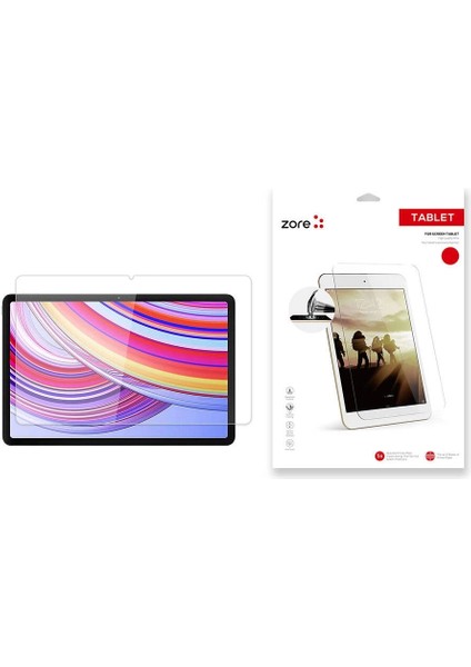 Xiaomi Redmi Pad Pro Uyumlu İnce Ekran Koruyucu Esnek Kırılmaz Tablet Blue Nano Koruma