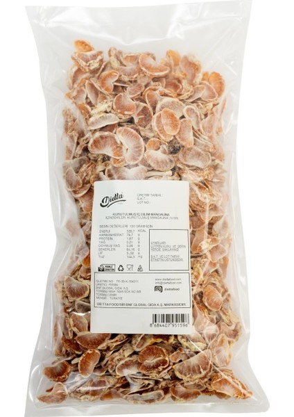 Food Kurutulmuş Iç Dilim Mandalina Dilimleri 500 gr