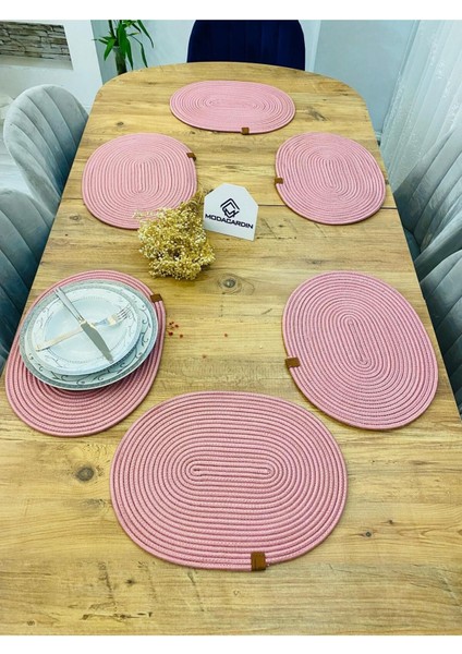 Jüt Hasır Amerikan Servis Oval Supla 6 Lı modelleri