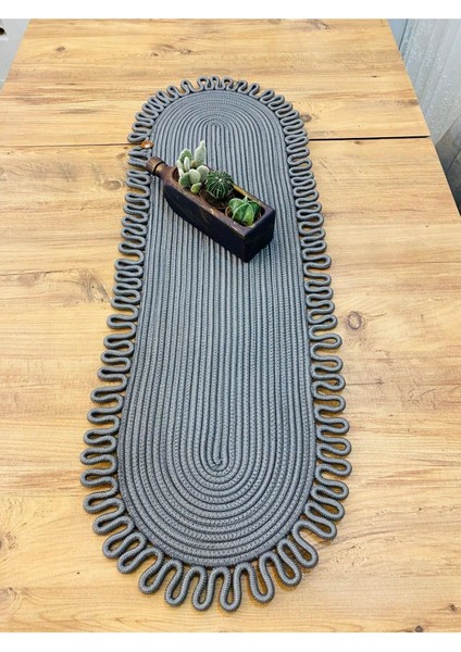 Jüt, Hasır, Dekoratif Masa Örtüsü, Runner 35X100 Cm, Amerikan Servis, Sehpa Örtüsü, Bohem Tarzı modelleri