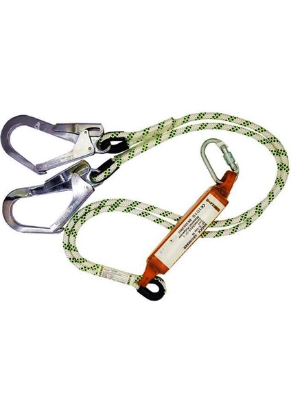 Lanyard Halatlı Çift Bacaklı 1,5mt Halat Uzunluğunda Şok Emici Lanyard fiyatları