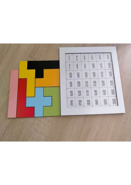 Zeka Oyunu Ahşap Çocuklara Özel