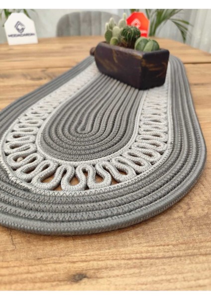 Jüt, Hasır, Dekoratif Masa Örtüsü, Runner 35X100 Cm, Amerikan Servis, Sehpa Örtüsü, Bohem Tarzı modelleri
