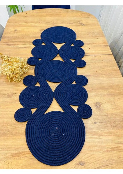Jüt, Hasır,sarmal Model, Dekoratif Masa Örtüsü, Runner 40X110 Cm, Sehpa Örtüsü, Bohem Tarzı fiyatları