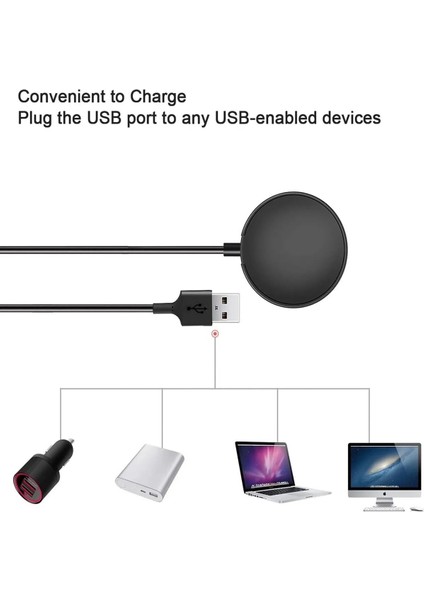 Samsung Galaxy Watch 6 44MM Manyetik USB Şarj Kablosu modelleri
