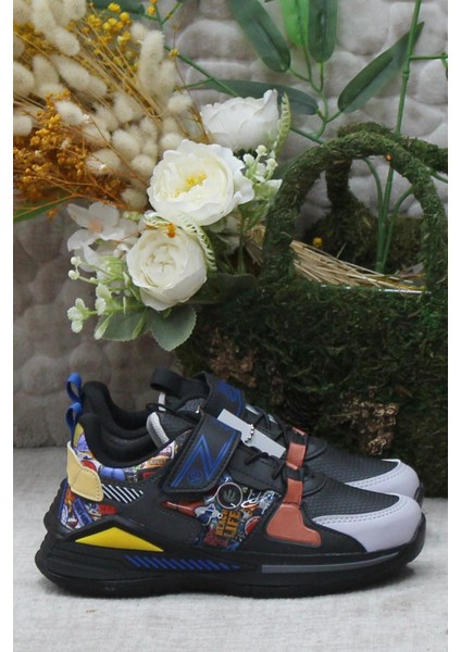 242 3325 Siyah Rahat Hafif Orijinal Ürün Erkek Çocuk Ayakkabı