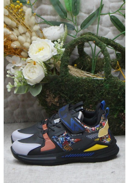 242 3325 Siyah Rahat Hafif Orijinal Ürün Erkek Çocuk Ayakkabı modelleri