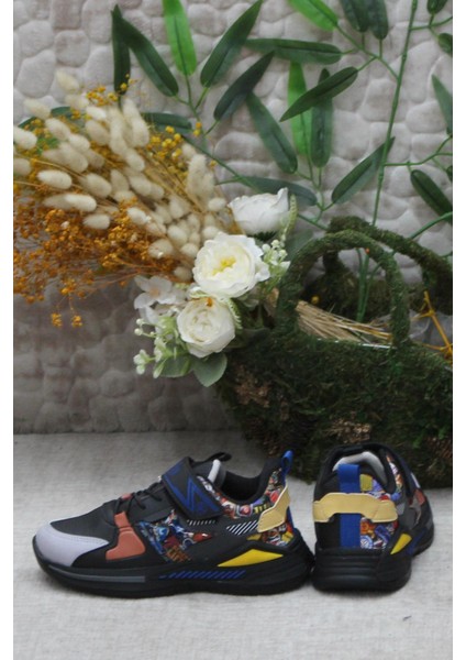 242 3325 Siyah Rahat Hafif Orijinal Ürün Erkek Çocuk Ayakkabı fırsatları