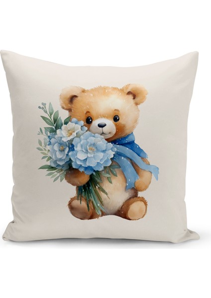Yılbaşı Serisi Çift Tarafı Dijital Baskılı Kırlent Kılıfı (Christmas Noel Cushion Cover)