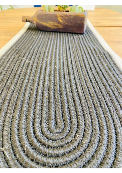 Jüt, Hasır, Dekoratif Masa Örtüsü, Runner 35X100 Cm, Amerikan Servis, Sehpa Örtüsü, Bohem Tarzı fırsatları