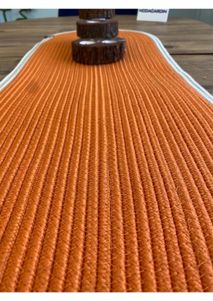 Jüt, Hasır, Dekoratif Masa Örtüsü, Runner 35X100 Cm, Amerikan Servis, Sehpa Örtüsü, Bohem Tarzı modelleri