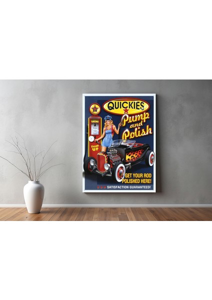 Araçlar Kanvas Tablo