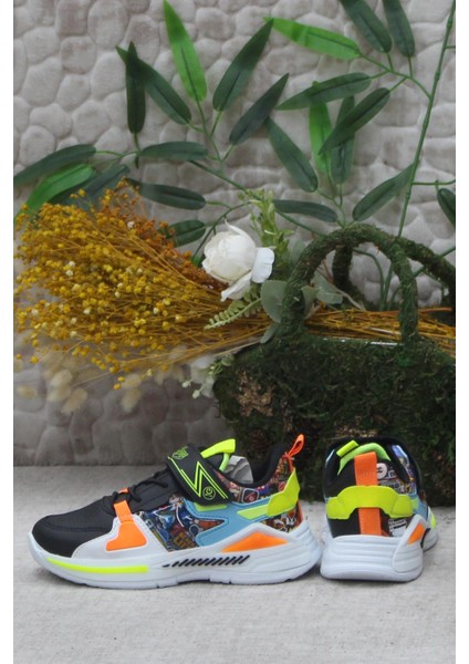 242 3325 Siyah Mavi Rahat Hafif Orijinal Ürün Erkek Çocuk Ayakkabı fırsatları