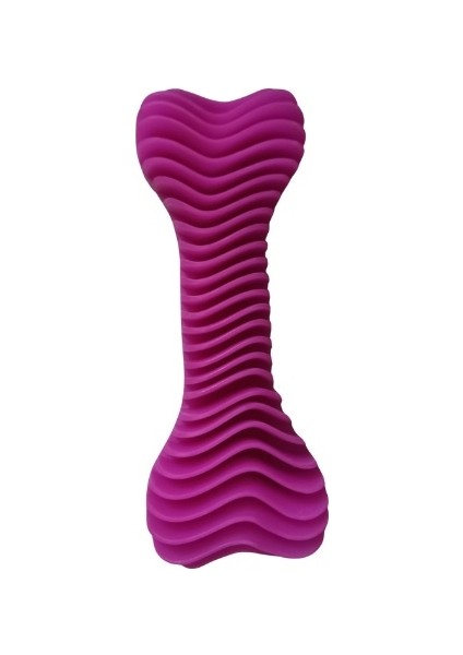 Plastik Tartar Giderici Küçük Kemik 16 cm Mor