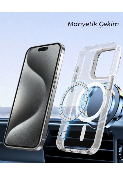 Iphone 16 Pro Max Armor Magsafe Kapak - Rainbow Mrayd modelleri
