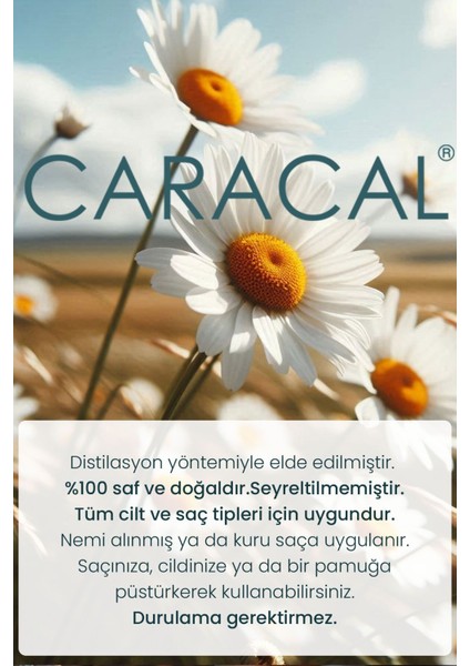 Saf Papatya Suyu Saç Ve Yüz Toniği 100 ml modelleri