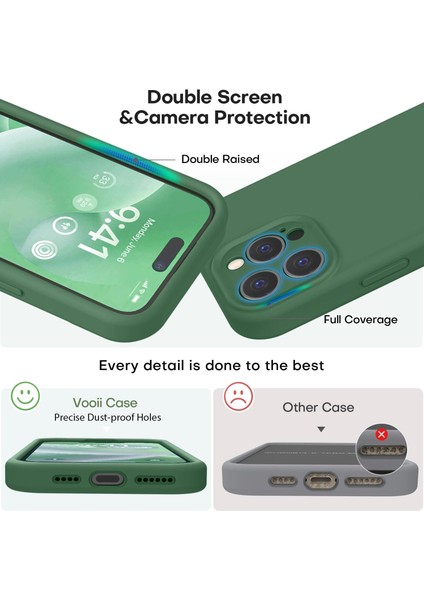 iPhone 15 Pro Max Kılıf Yüksek Kalite 3D Kamera Korumalı Içi Kadife Lansman Liquid Silikon Kapak modelleri