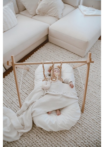 Ekru Babynest + Gym