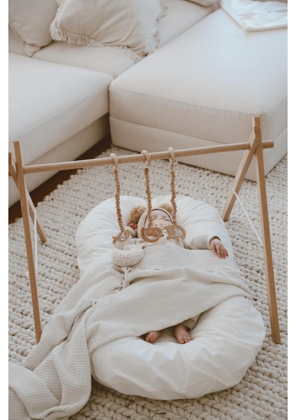 Ekru Babynest + Gym
