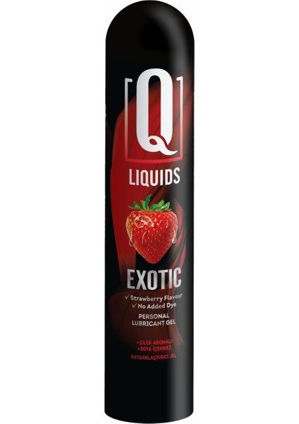 Çilek Aromalı Jel - Uzun Süreli Nemlilik ve Keyifli Deneyim İçin 125 ml