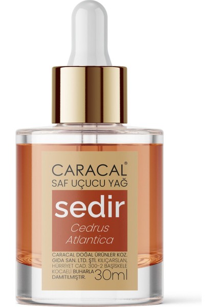 Doğal Sedir Ağacı Yağı %100 Saf Sedir Ağacı Uçucu Yağı 30ml