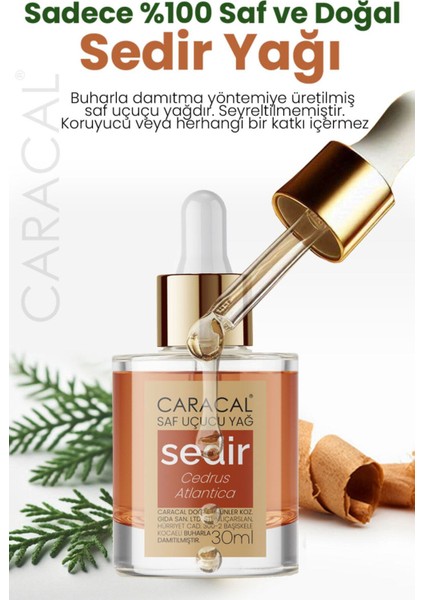 Doğal Sedir Ağacı Yağı %100 Saf Sedir Ağacı Uçucu Yağı 30ml fiyatları