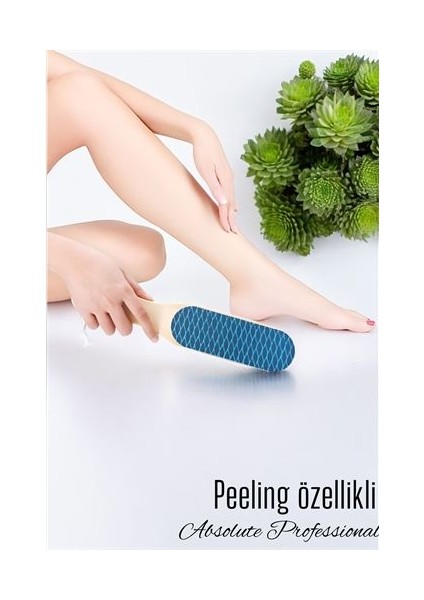 Nano Peeling Topuk Törpüsü 2 Taraflı Absolute Professional