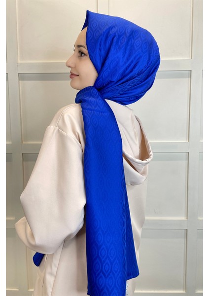 Scarf Jakarlı Şal - Queen Baklava Desen Kadın Tesettür Jakar Şal 01138 modelleri
