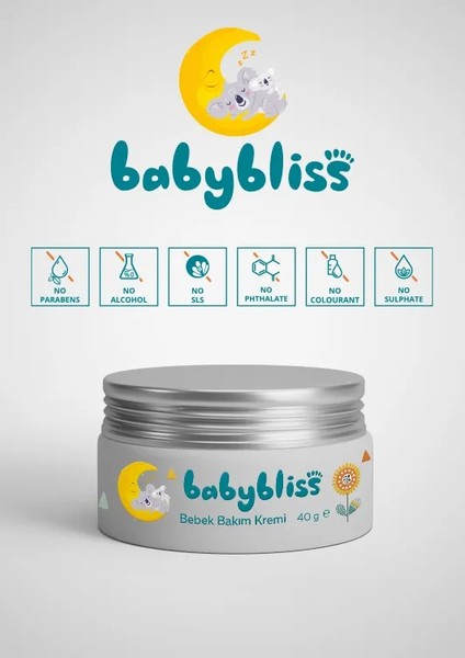 Babybliss Rahatlatıcı Bebek Bakım Kremi 40 Gr.