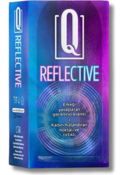 Tırtıklı ve Kayganlaştırıcılı Prezervatif