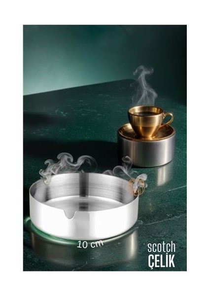 Küllük 430 Scotch Çelik Tron Design 10 Cm