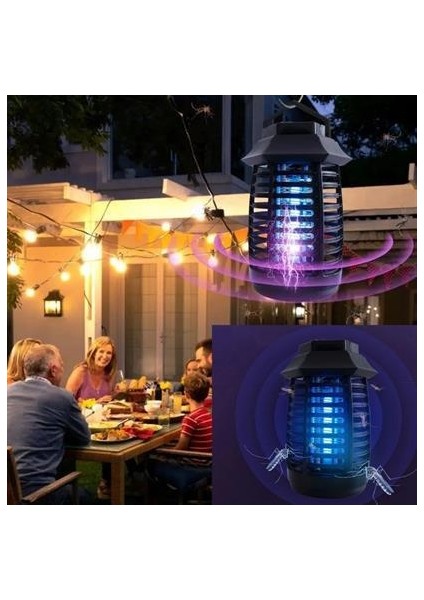 Tutma ve Asma Saplı Ledli Sinek Makinası 2W Sinek Öldürücü Uv Mor Işıklı Aparat fırsatları