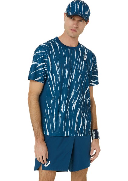 Men Game Ss Top Erkek Reborn Blue Kısa Kollu Tshirt 2041A302-412