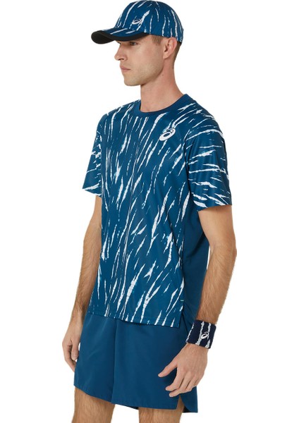 Men Game Ss Top Erkek Reborn Blue Kısa Kollu Tshirt 2041A302-412